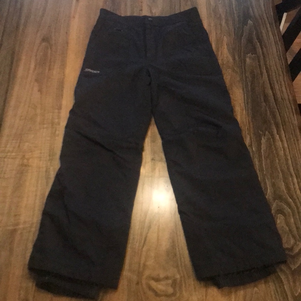 Black ski pants